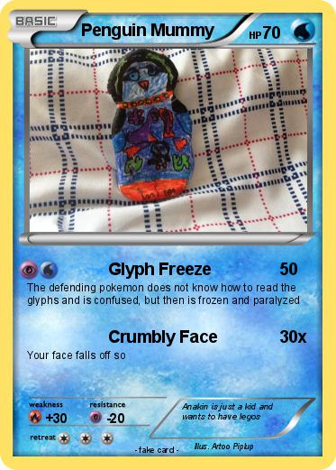 Pokemon Penguin Mummy