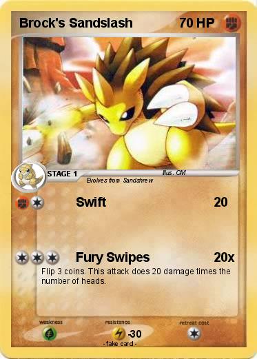 Pokemon Brock's Sandslash