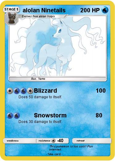 Pokemon alolan Ninetails