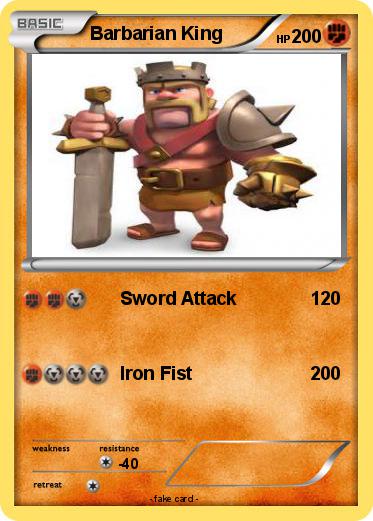 Pokemon Barbarian King