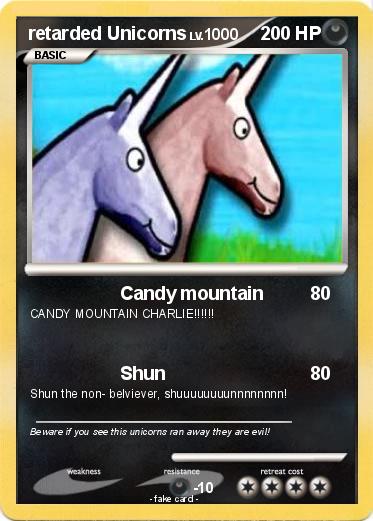 Pokemon retarded Unicorns