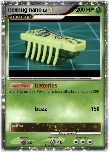 Pokemon hexbug nano