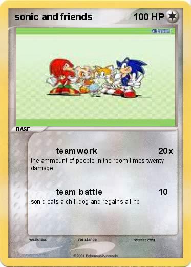 Pokemon sonic and friends