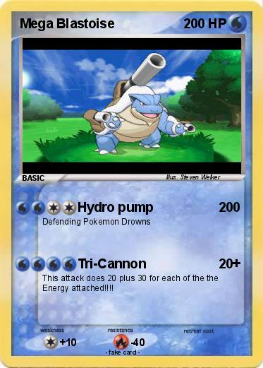 Pokemon Mega Blastoise