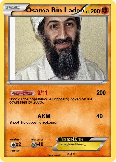 Pokemon Osama Bin Laden