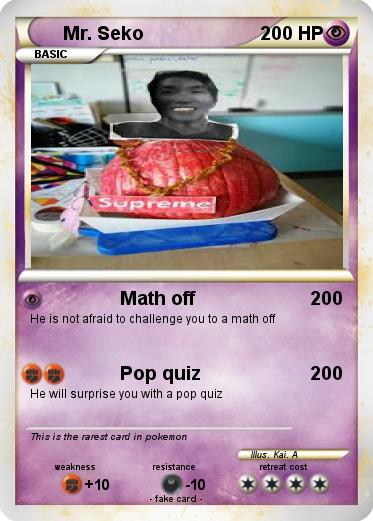 Pokemon Mr. Seko