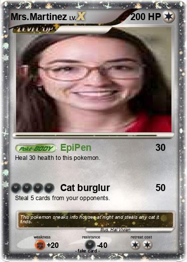 Pokemon Mrs.Martinez