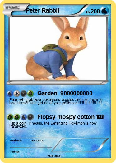 Pokemon Peter Rabbit