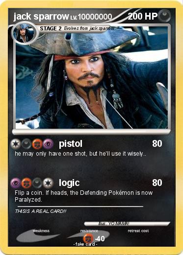 Pokemon jack sparrow