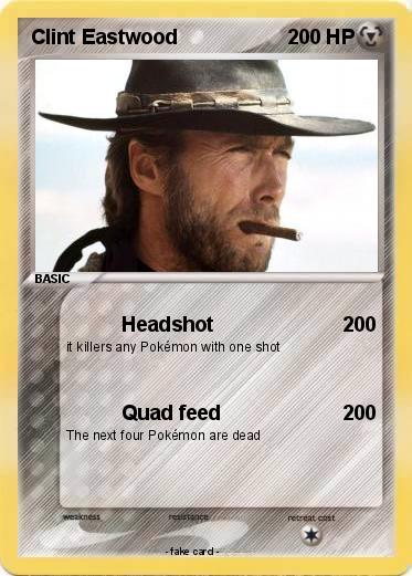 Pokemon Clint Eastwood