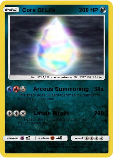 Pokemon Core Of Life
