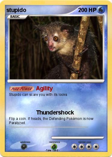 Pokemon stupido