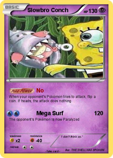 Pokemon Slowbro Conch