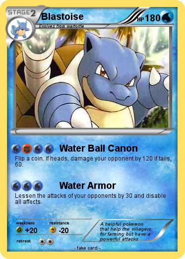Pokemon Blastoise