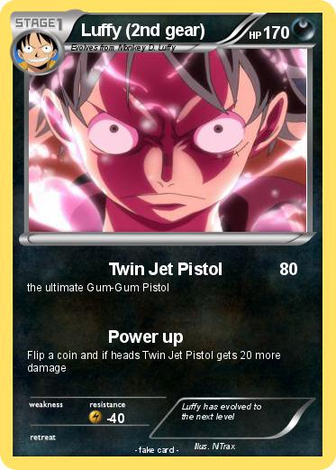 Pokemon Luffy (2nd gear)