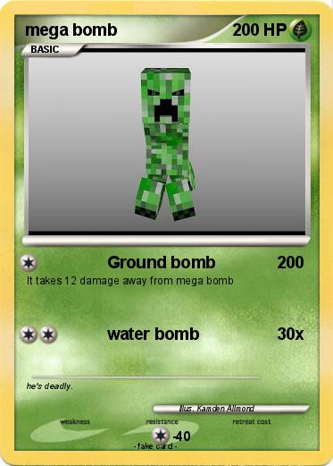 Pokemon mega bomb