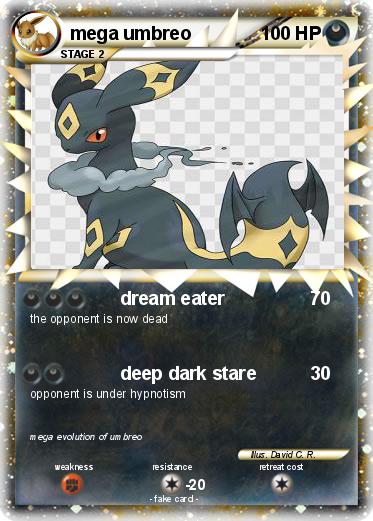 Pokemon mega umbreo