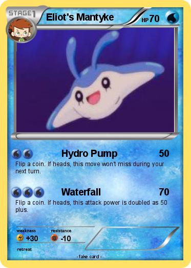 Pokemon Eliot's Mantyke