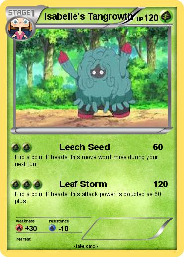 Pokemon Isabelle's Tangrowth