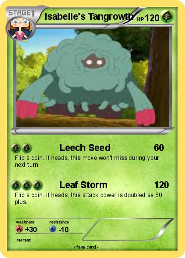Pokemon Isabelle's Tangrowth