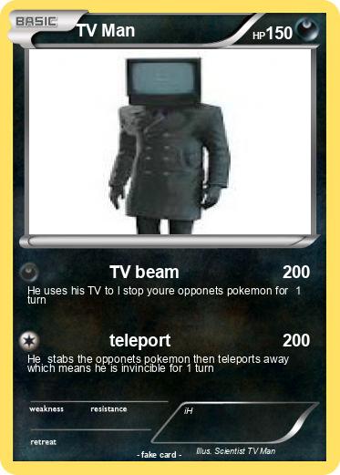 Pokemon TV Man