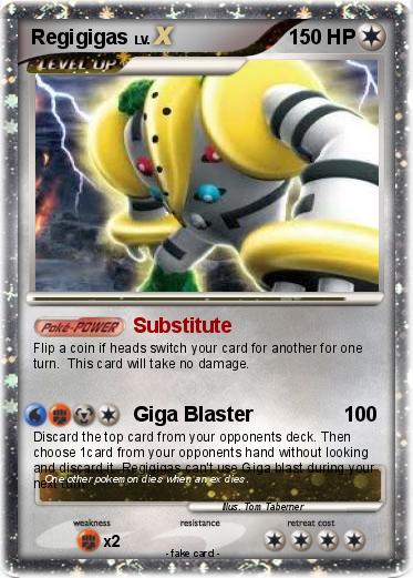 Pokemon Regigigas