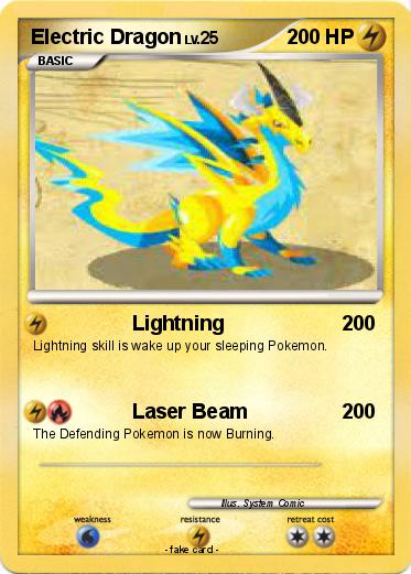 Pokemon Electric Dragon