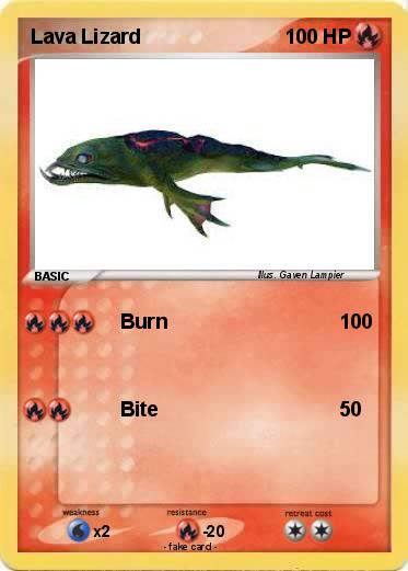 Pokemon Lava Lizard