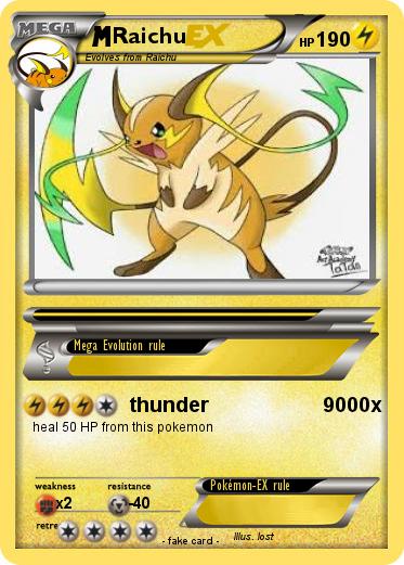 Pokemon Raichu