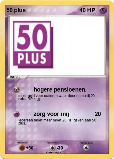 Pokemon 50 plus
