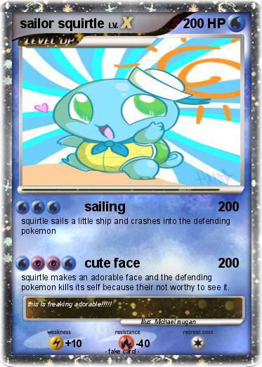 Pokemon sailor squirtle