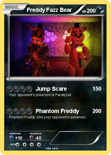 Pokemon Freddy Fazz Bear