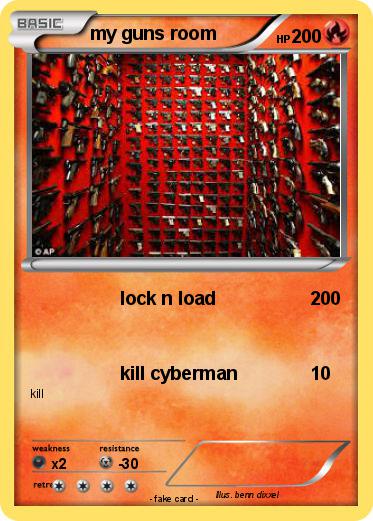 Pokemon my guns room