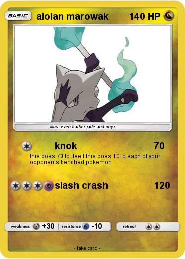 Pokemon alolan marowak