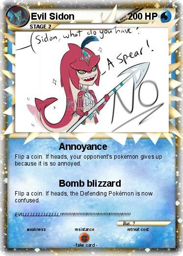 Pokemon Evil Sidon
