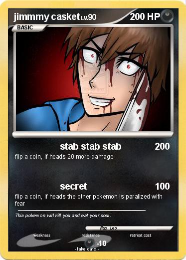 Pokemon jimmmy casket