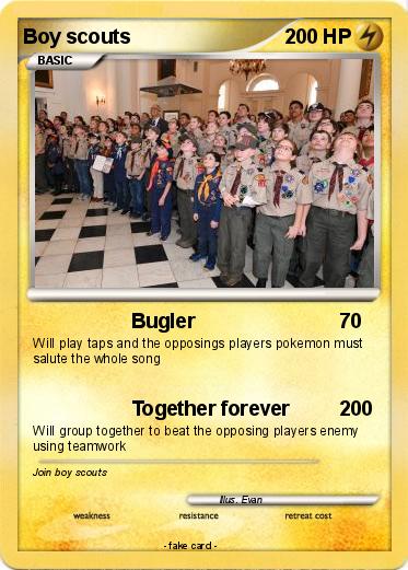 Pokemon Boy scouts