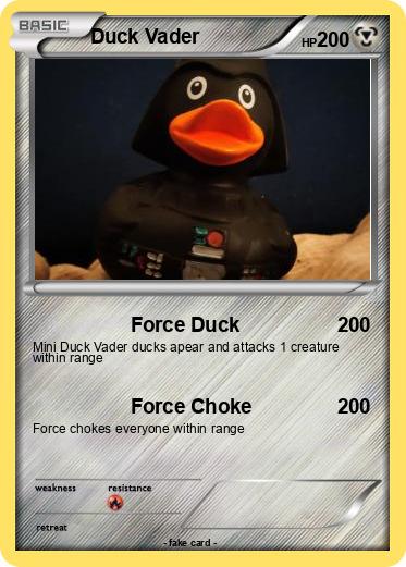 Pokemon Duck Vader