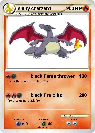 Pokemon shiny charzard