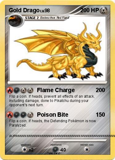 Pokemon Gold Drago