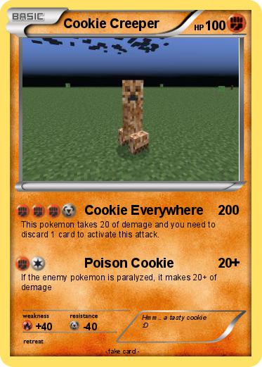 Pokemon Cookie Creeper