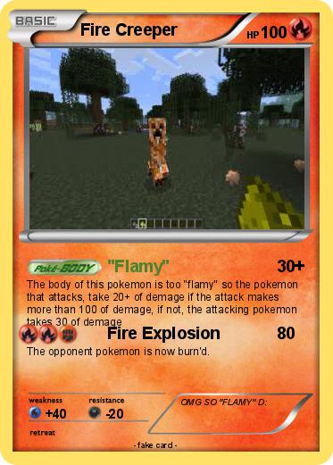 Pokemon Fire Creeper