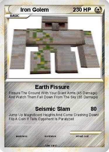 Pokemon Iron Golem                2