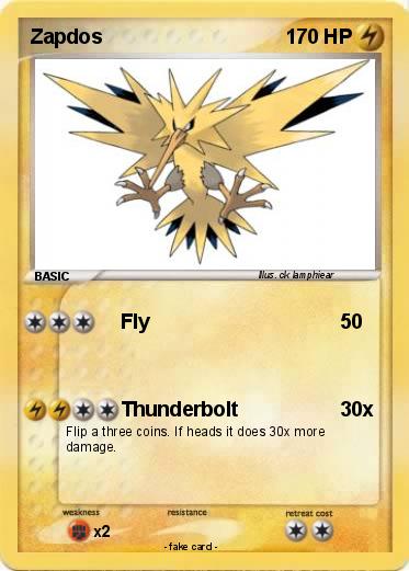 Pokemon Zapdos