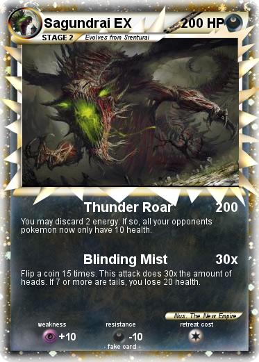 Pokemon Sagundrai EX