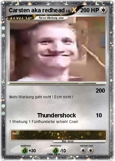 Pokemon Carsten aka redhead