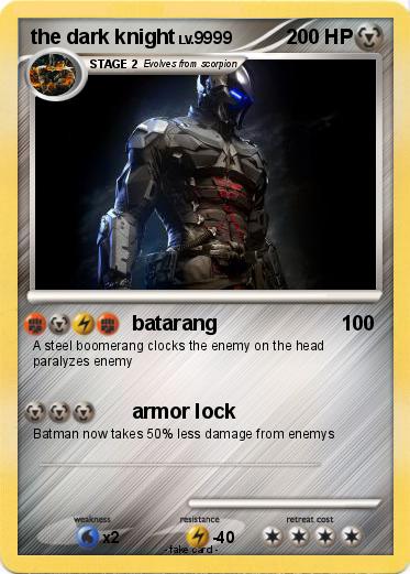 Pokemon the dark knight