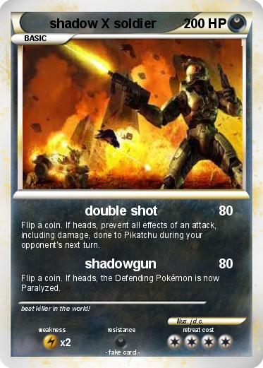 Pokemon shadow X soldier