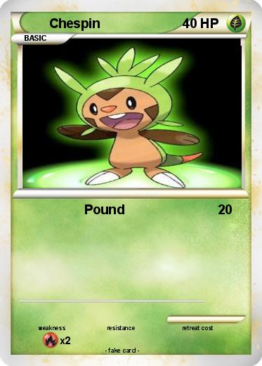 Pokemon Chespin