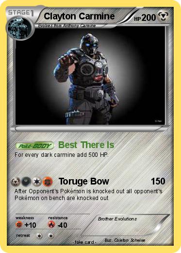 Pokemon Clayton Carmine